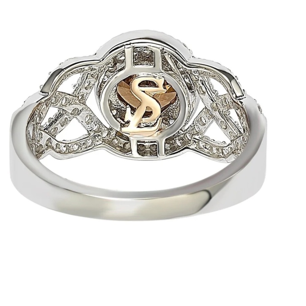 Champagne Diamonds Ring - Picture 9 of 14